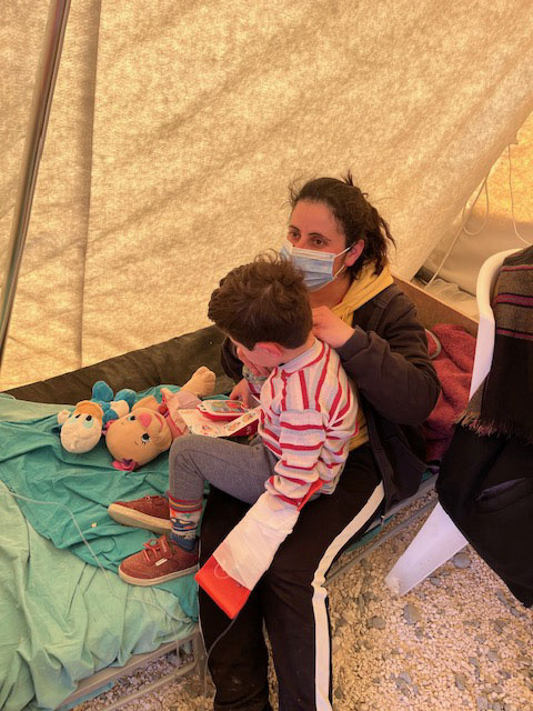 Provided Emergency Care to 100's of Refugees after the devastating aftermath of the February 2023 Turkey Earthquake 